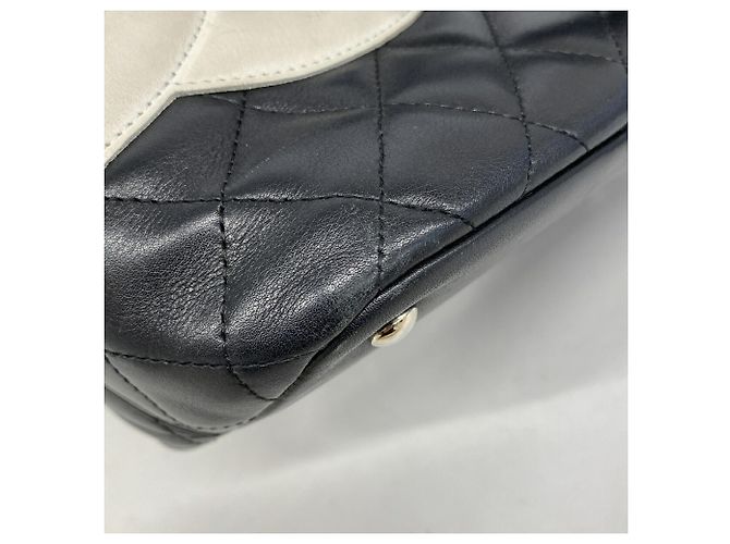Chanel Cambon Tote Bag aus Lammleder Schwarz - Ansicht 7