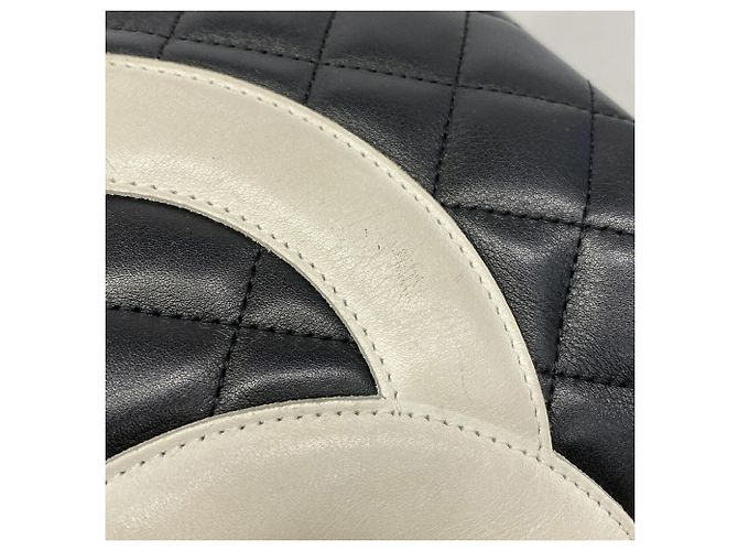 Chanel Cambon Tote Bag aus Lammleder Schwarz - Ansicht 9
