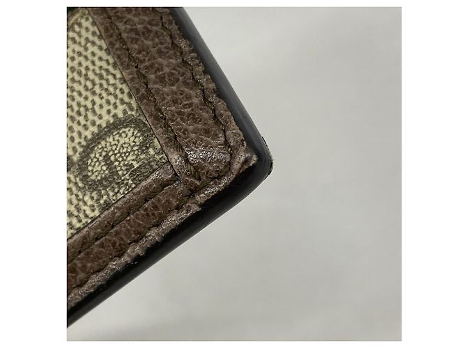 Portacarte Gucci Ophidia Brown Marrone - vista 6