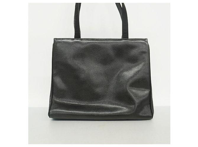 Salvatore Ferragamo Vara Leder-Tote-Bag Schwarz - Ansicht 10