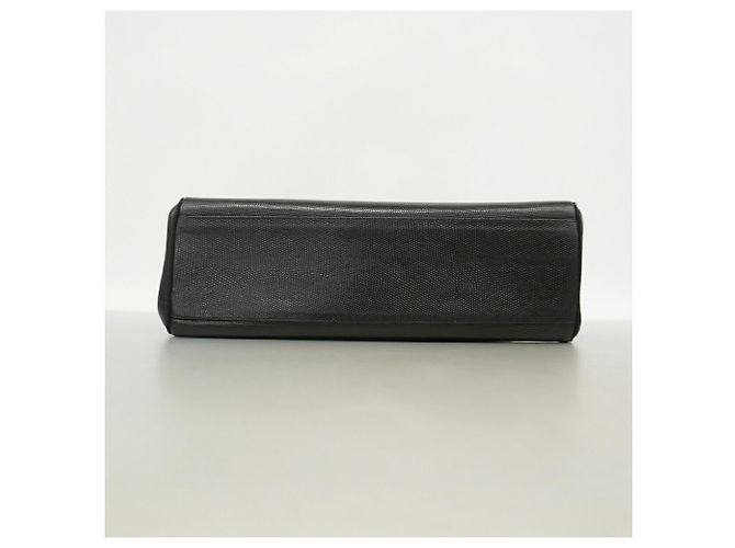 Salvatore Ferragamo Vara Leder-Tote-Bag Schwarz - Ansicht 3