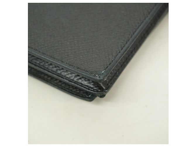 Hermès Cartera larga Hermes Bearn Soufflet Negro - vista 6
