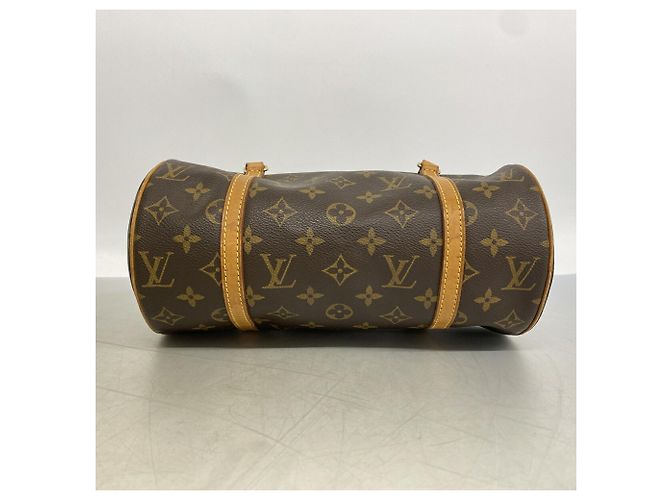 Borsa Louis Vuitton Monogram Papillon 26 Marrone - vista 3
