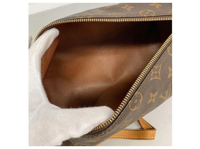 Borsa Louis Vuitton Monogram Papillon 26 Marrone - vista 4