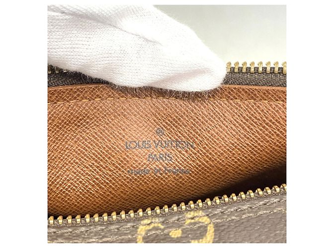 Borsa Louis Vuitton Monogram Papillon 26 Marrone - vista 5
