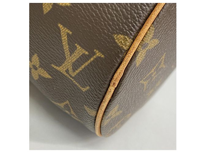 Borsa Louis Vuitton Monogram Papillon 26 Marrone - vista 8