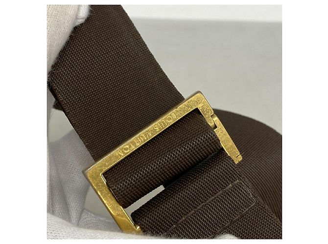 Borsa a tracolla Louis Vuitton Damier Geronimos Damier ebene - vista 10