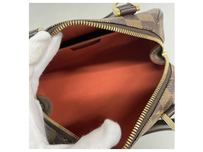 Borsa a mano Louis Vuitton Damier Rivera Mini Damier ebene - vista 4