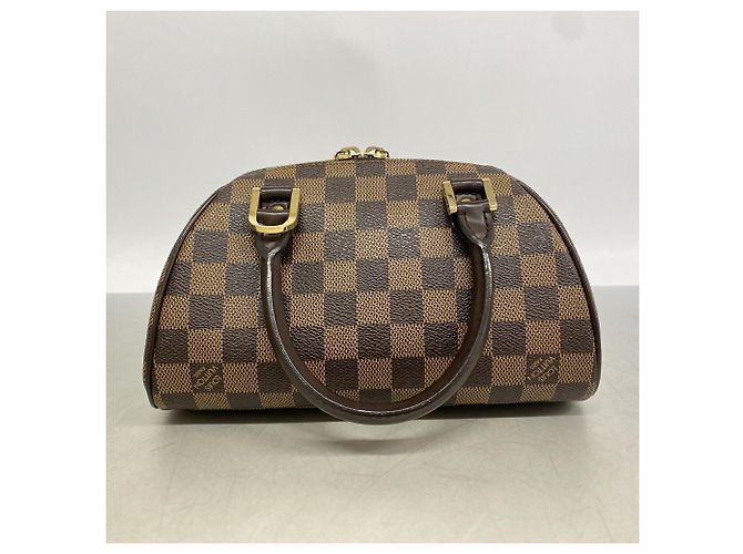 Borsa a mano Louis Vuitton Damier Rivera Mini Damier ebene - vista 8
