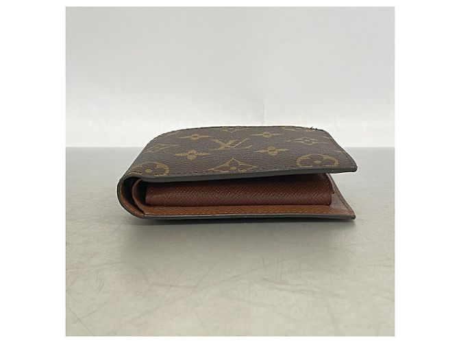 Louis Vuitton Monogram Portefeuille Marco NM Wallet Marrone - vista 2
