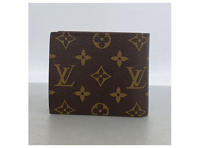 Louis Vuitton Monogram Portefeuille Marco NM Wallet Marrone - vista 6