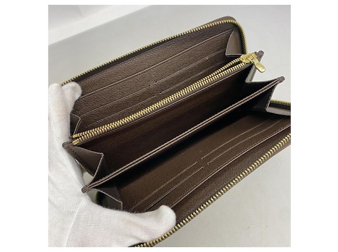 Louis Vuitton Damier Zippy Wallet N60015 Ebene Damier ebene - vista 3