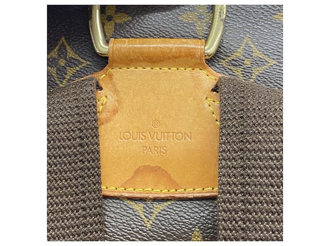 Zaino Louis Vuitton Monogram Montsouris GM Marrone - vista 10