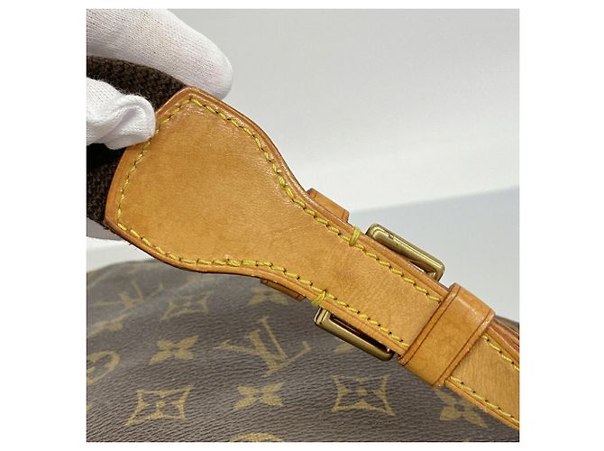 Zaino Louis Vuitton Monogram Montsouris GM Marrone - vista 11