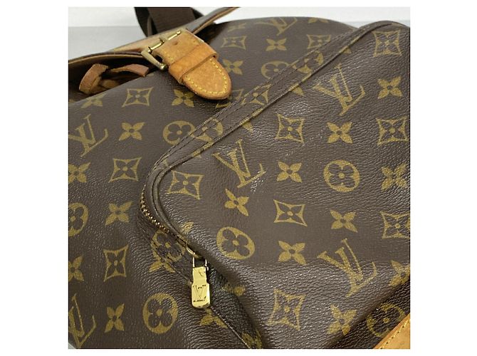 Zaino Louis Vuitton Monogram Montsouris GM Marrone - vista 12