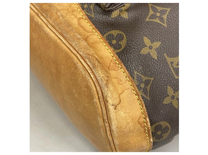 Zaino Louis Vuitton Monogram Montsouris GM Marrone - vista 6