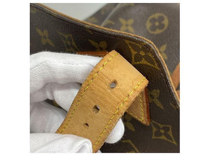 Zaino Louis Vuitton Monogram Montsouris GM Marrone - vista 7