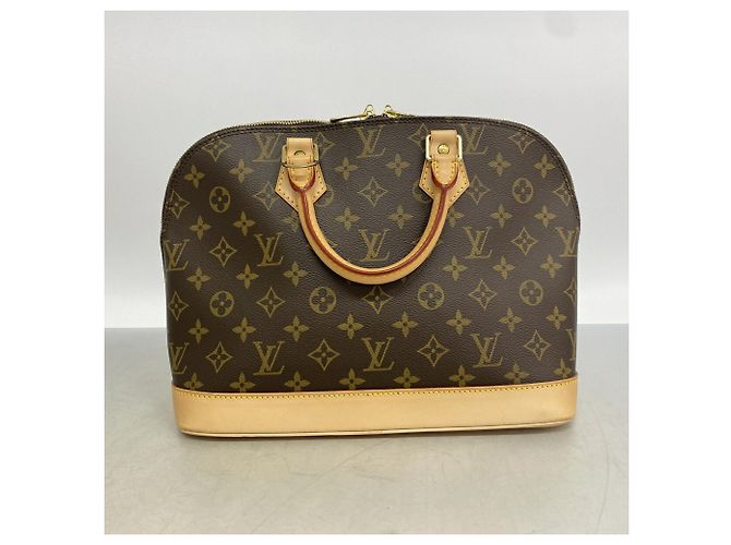 Borsa Louis Vuitton Alma Monogram Marrone - vista 10