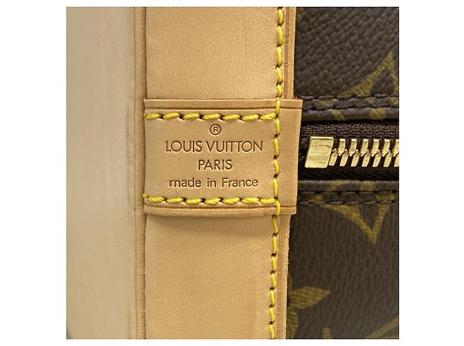 Borsa Louis Vuitton Alma Monogram Marrone - vista 5