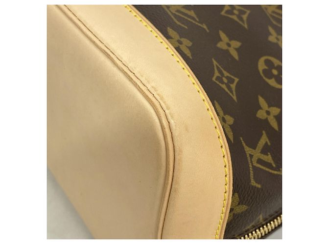 Borsa Louis Vuitton Alma Monogram Marrone - vista 9