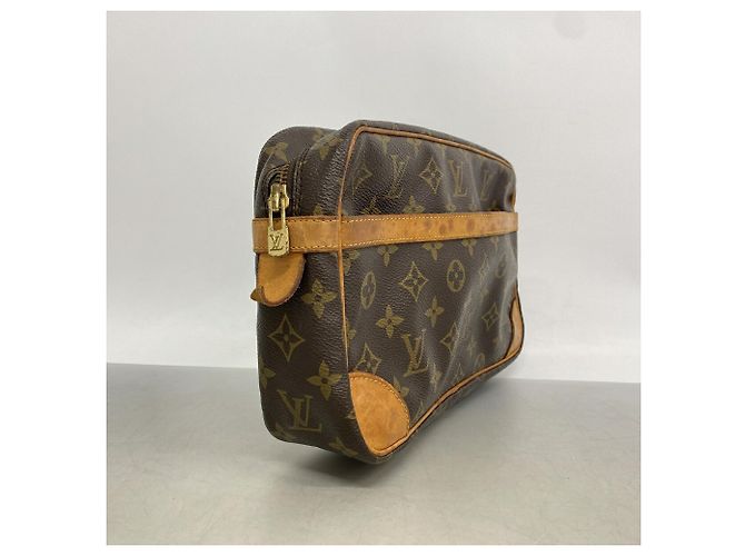 Borsa a pochette Louis Vuitton Monogram Compiegne 28 Marrone - vista 2