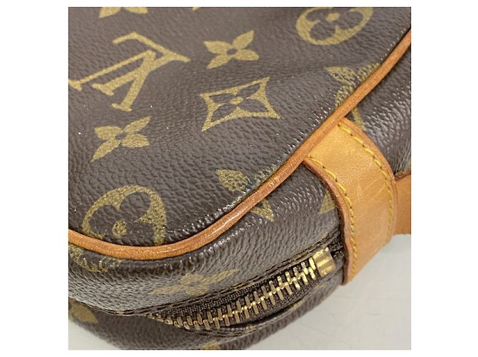 Borsa a pochette Louis Vuitton Monogram Compiegne 28 Marrone - vista 9