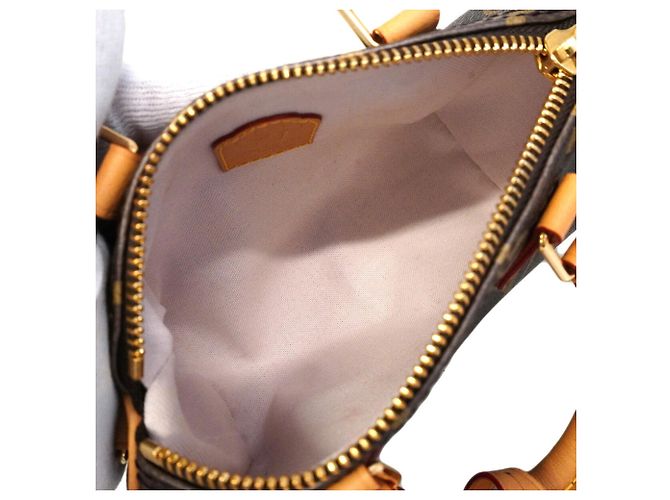 Borsa a mano Louis Vuitton Monogram Vivienne Nano Speedy Marrone - vista 4