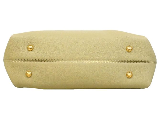 Borsa Tote Lowkey Cabas MM Louis Vuitton Beige - vista 3