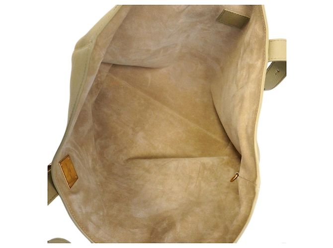 Borsa Tote Lowkey Cabas MM Louis Vuitton Beige - vista 4