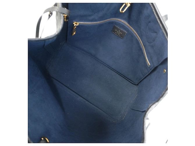 Borsa Tote Louis Vuitton Monogram Empreinte Neverfull MM Nero - vista 4