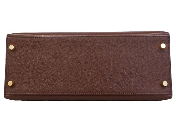 Hermès Borsa Hermes Kelly 28 Marrone - vista 3