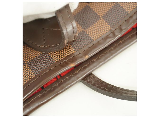 Borsa Tote Louis Vuitton Damier Neverfull MM Damier ebene - vista 10