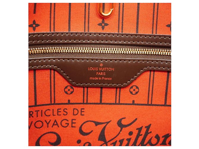 Borsa Tote Louis Vuitton Damier Neverfull MM Damier ebene - vista 5