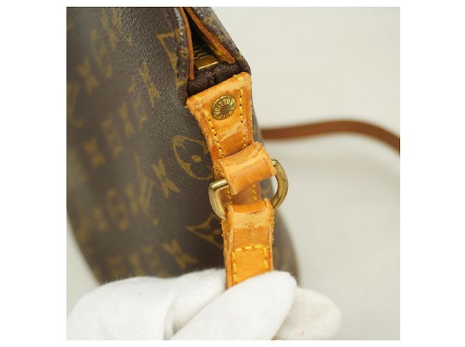Borsa a tracolla Louis Vuitton Monogram Druot Marrone - vista 7