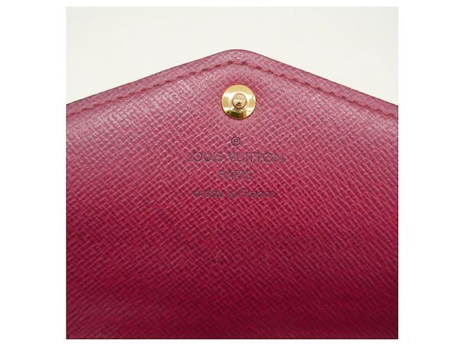 Louis Vuitton Monogram Portefeuille Sarah Long Wallet Fuschia - vista 4
