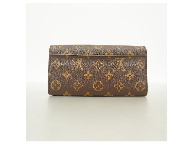 Louis Vuitton Monogram Portefeuille Sarah Long Wallet Fuschia - vista 8