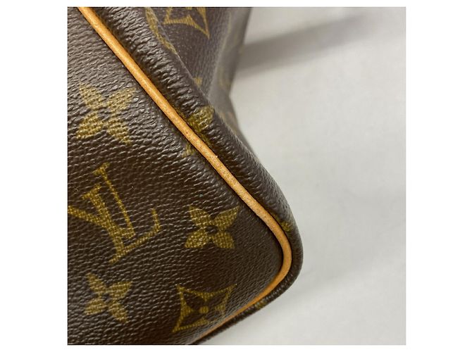 Keepall Borsa Boston Louis Vuitton Marrone - vista 6