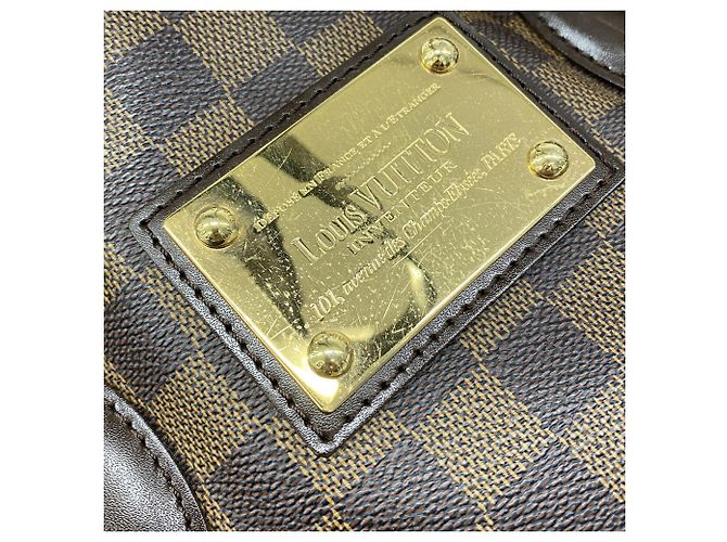Borsa Tote Louis Vuitton Damier Hampstead MM Damier ebene - vista 8