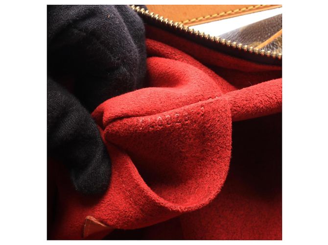 Borsa a tracolla Louis Vuitton Pochette Croissant Monogram Marrone - vista 5