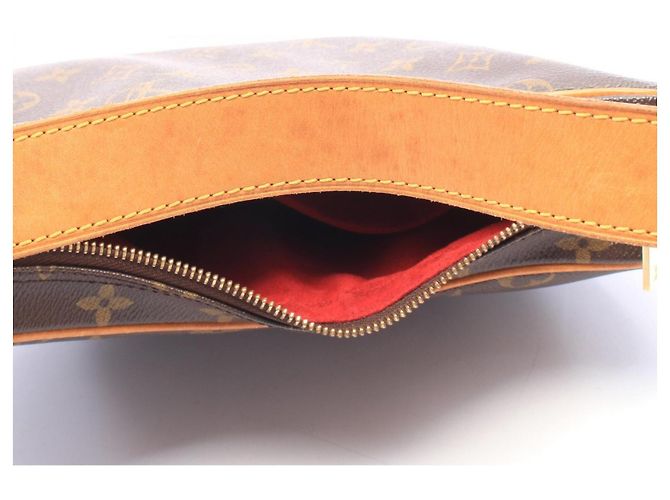 Borsa a tracolla Louis Vuitton Pochette Croissant Monogram Marrone - vista 6