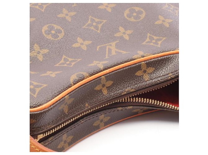 Borsa a tracolla Louis Vuitton Pochette Croissant Monogram Marrone - vista 8