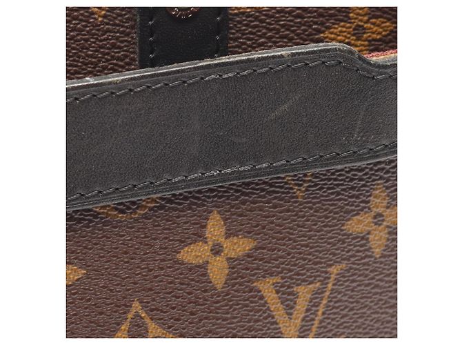 Louis Vuitton Portedocuments Voyage GM Business Bag Marrone Nero - vista 14
