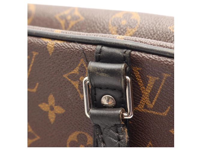 Louis Vuitton Portedocuments Voyage GM Business Bag Marrone Nero - vista 6