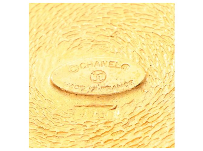 Spilla Cerchio Chanel Cambon D'oro - vista 3