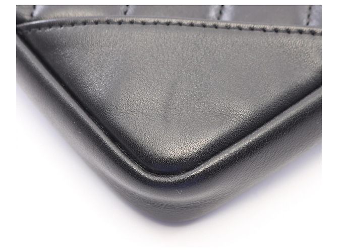 Borsa a tracolla piccola Chanel Cambon Line Nero - vista 7