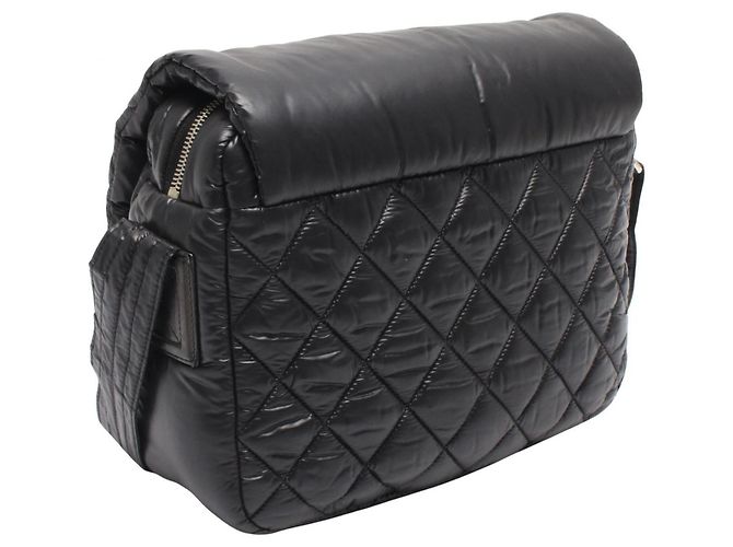 Borsa a tracolla Chanel Coco Cocoon Small Messenger Nero - vista 2