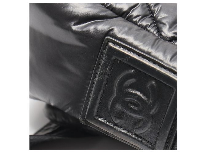 Borsa a tracolla Chanel Coco Cocoon Small Messenger Nero - vista 8