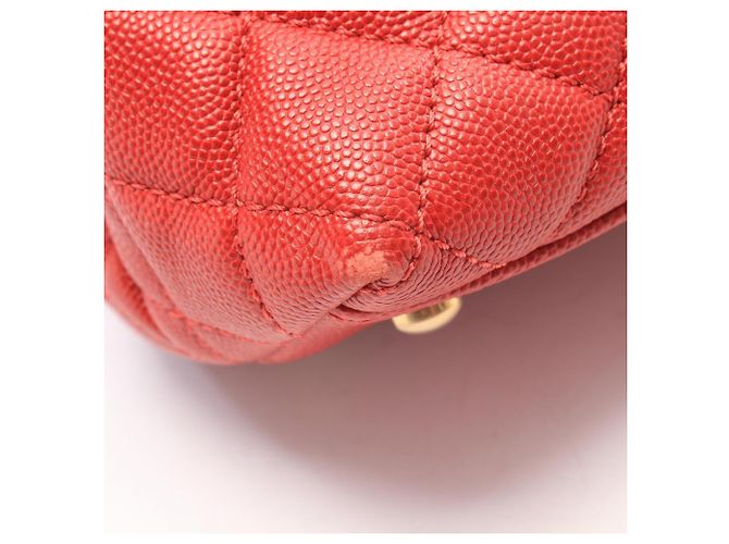 Borsa Chanel Coco Handle 29 Top Flap Rosso - vista 12
