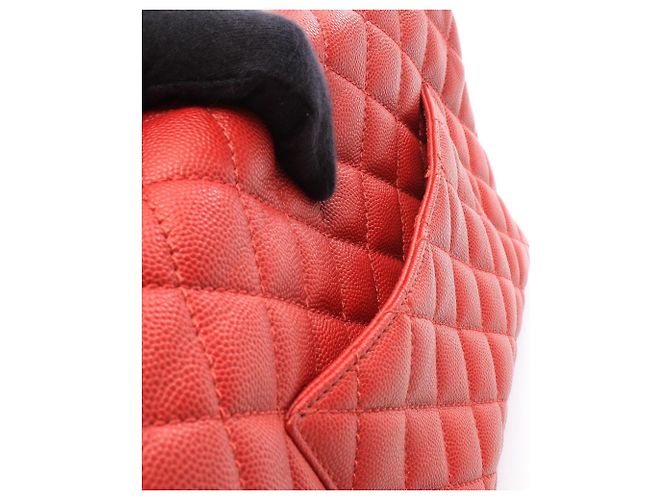 Borsa Chanel Coco Handle 29 Top Flap Rosso - vista 6