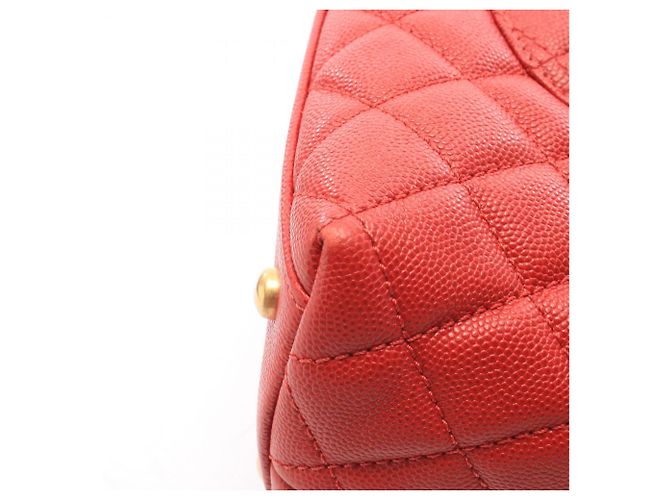 Borsa Chanel Coco Handle 29 Top Flap Rosso - vista 9